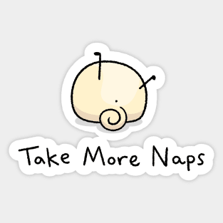 Pug Wisdom: Take More Naps Sticker